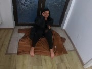 MilfyCalla - A lot of pee, golden shower, farting and cum on my new downjackets 178 13/16