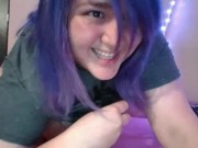 Shy Chubby Girlfriend Disappears Glass Toy 3/16