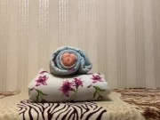 Fucking the toy hard doggy style 1/16