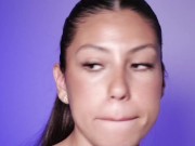 The popular campus girl is famous for her fixation with choking on fellow students' cocks. 12/16