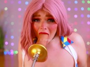 POV throat fuck and cum on my face 4/16