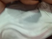 Riding the milf teacher she squirts and wets the whole bed when I fuck her doggy style