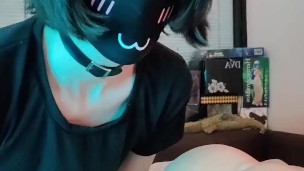 Femboy Top Pounds a Toy Ass Hard~!