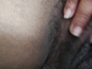 Natural creamy Ebony pussy 5/16