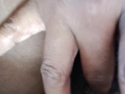 Natural creamy Ebony pussy 8/16