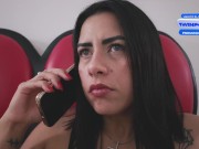 Kylei Eliish gets wild with room service after being ditched by boyfriend in hot hotel sex session 2/16