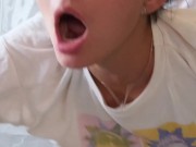 Intense deep fuck for sexy petite friend 11/16