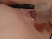 Fucking my wet creamy pussy