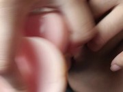 Another day of happiness and solo performance, thanks for my new toy I'm now satisfied😊😊😊 8/16