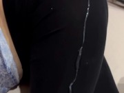 Cum on legging Cumpilation 10/16