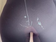 Cum on legging Cumpilation 12/16