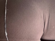 Cum on legging Cumpilation 13/16