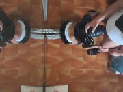 30 minutes of oral sex and doggy style fucking with many orgasms playing with cream 3/16