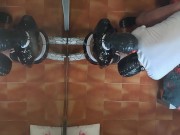 30 minutes of oral sex and doggy style fucking with many orgasms playing with cream 5/16