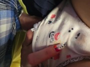 OMG!!! A Stranger Masturbated in my underwear on Japan subway. What a dirty fantasy! 10/16