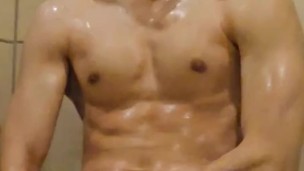 handsome boy cum solo