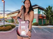 STRIPPING AND MASTURBATING IN THE PARKING WITH CUMANDRIDE6 AND OLPR
