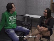 Lawyer fucks hard with her client on visiting the jail - Linda Clauss & Leyhton Big 4/16