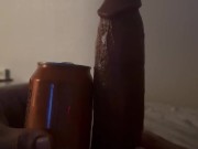 Almost 2 cans length