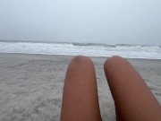 nude beach flashing squirting pussy 4/16