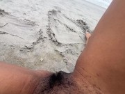 nude beach flashing squirting pussy 6/16