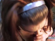 Skinny Brunette MILF Reagan Sucks A Dick And Gets Banged! 13/16