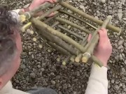 SURVIVAL bushcraft skills: camping lifehacks outdoors forest asmr 11/16