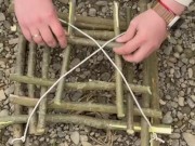 SURVIVAL bushcraft skills: camping lifehacks outdoors forest asmr 6/16