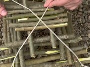 SURVIVAL bushcraft skills: camping lifehacks outdoors forest asmr 9/16