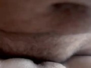 Pov perfect pink pussy quickie, inside Cum creampie 8/16