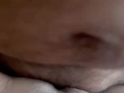 Pov perfect pink pussy quickie, inside Cum creampie 9/16