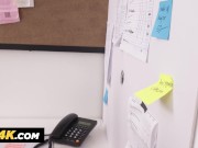 NAUGHTY AMERICA   Gal Ritchie deepthroats and fucks a big cock in exchange for her promotion 2/16