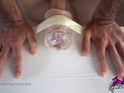 Clear Fleshlight Fuck and Cumshot - Transparent Male Sex Toy 14/16
