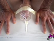 Clear Fleshlight Fuck and Cumshot - Transparent Male Sex Toy 15/16