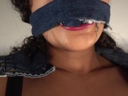 Dancing compilation with her hands tied and with a gag in her mouth. -XattlaLust- 14/16