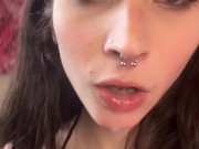 Drooling like a good bimbo slut 9/16