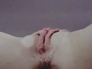 Gorgeous dripping Milf pussy close up orgasm 15/16