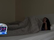 Sharing Bed With Step Sis - Her Big Ass Turned Me On So I Accidently Fuck Her - Step Sister Creampie 1/16
