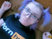 cute schoolgirl likes to record videos for porno hub after school 15/16