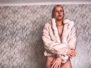 WAM creamy pussy play and squirting on my furs 14/16