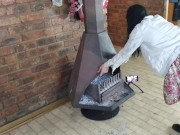 Good times at the fireplace. 14/16