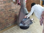 Good times at the fireplace. 15/16