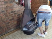 Good times at the fireplace. 2/16