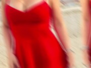 Maca in a photo shoot on the beach in 2025 15/16