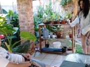 Masturbating outside. 3/16