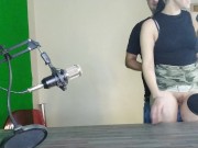 Doing green screen time. 2/16