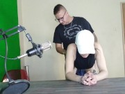 Doing green screen time. 8/16