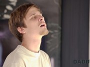 DADDY4K. Slutty GF is sucking a cock and then stripteasing for another in one room 9/16