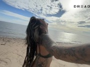 I did a delicious squirt on a deserted paradise beach 12/16