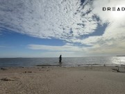 I did a delicious squirt on a deserted paradise beach 14/16